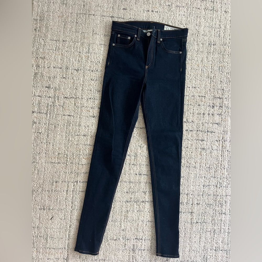 Rag & Bone High Rise Skinny Jeans